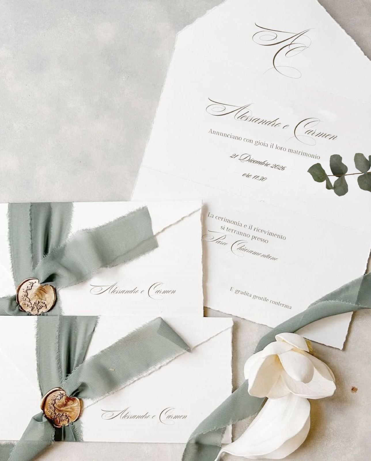 Partecipazione Handmade