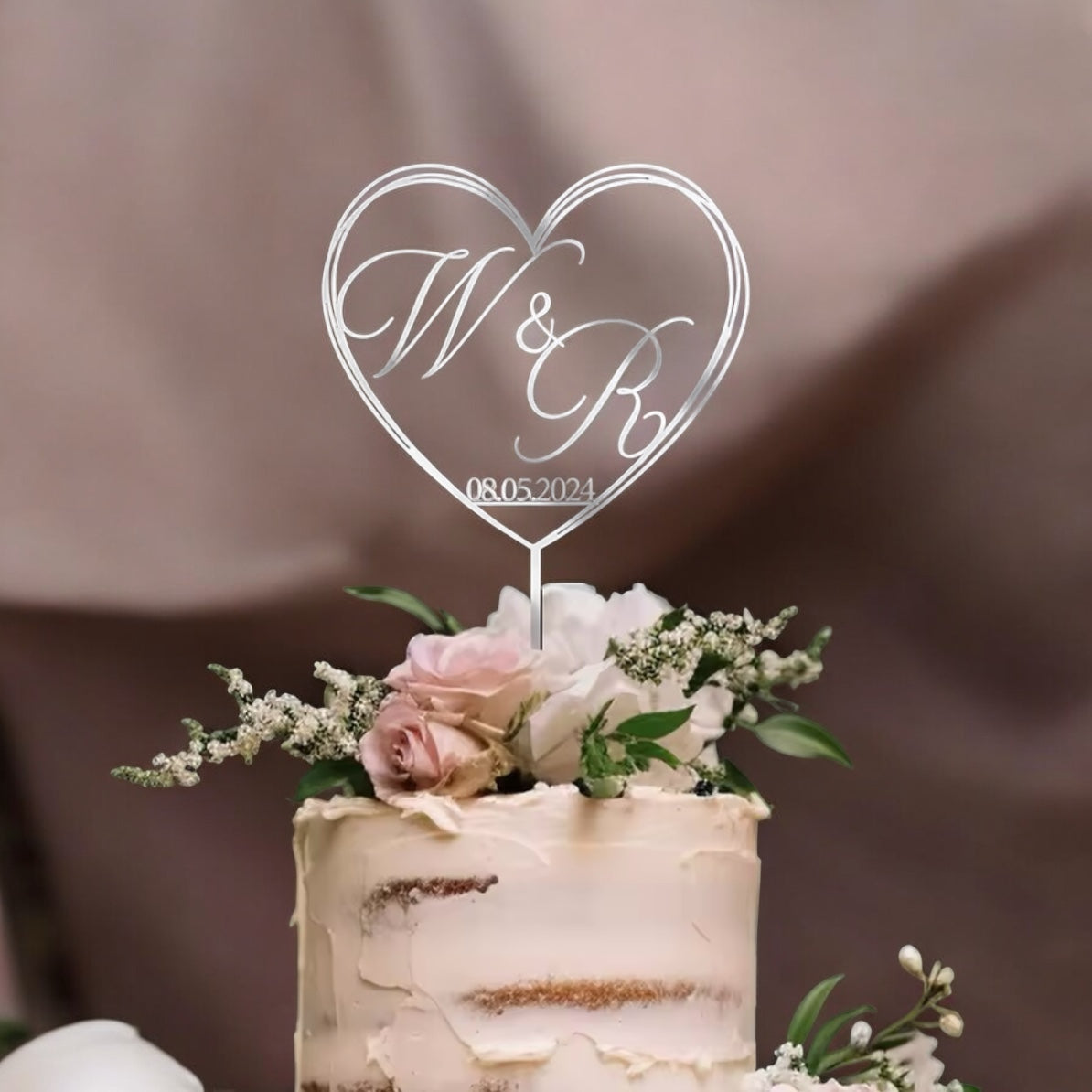 Cake Topper – Elegantia Partecipazioni - Partyinviti