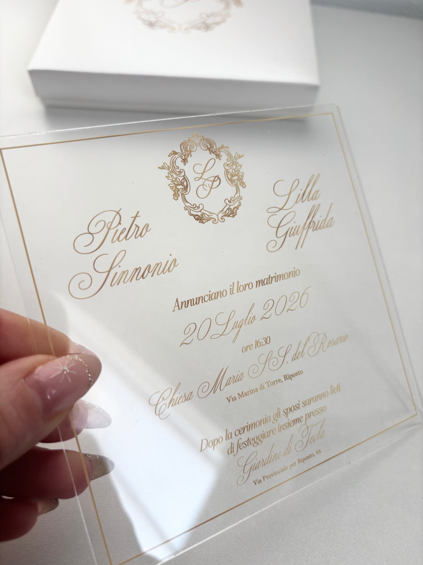 PLEXIGLASS IN SCATOLA