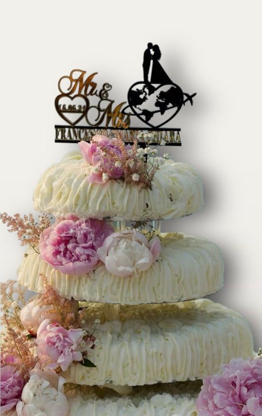 Cake topper VIAGGIO