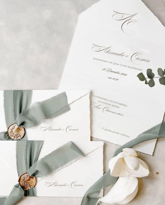 Partecipazione Handmade